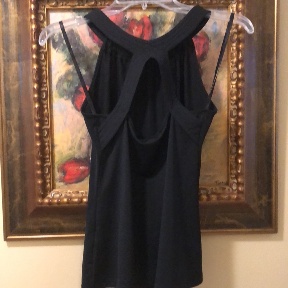 Cache Keyhole Back Grecian Style Sleeveless Stret… - image 3